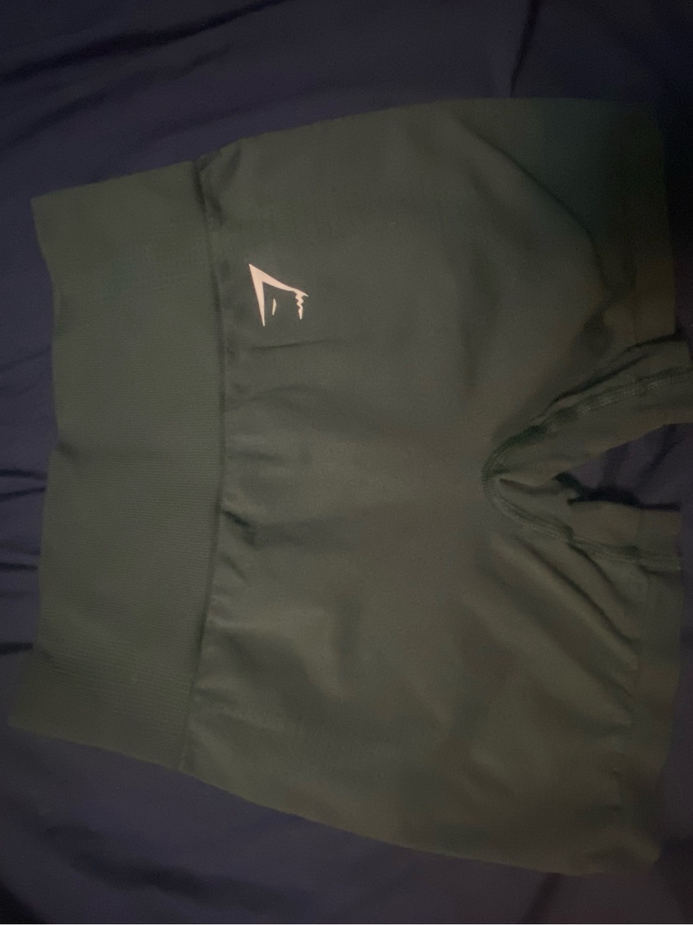gymshark Athletic Shorts with Small White Logo no flaws